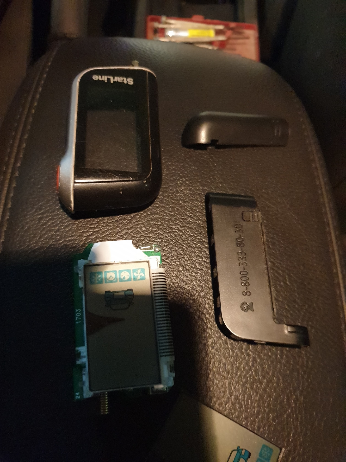 Замена ЖК дисплея на брелке сигнализации Starline. — Ford Focus II ...