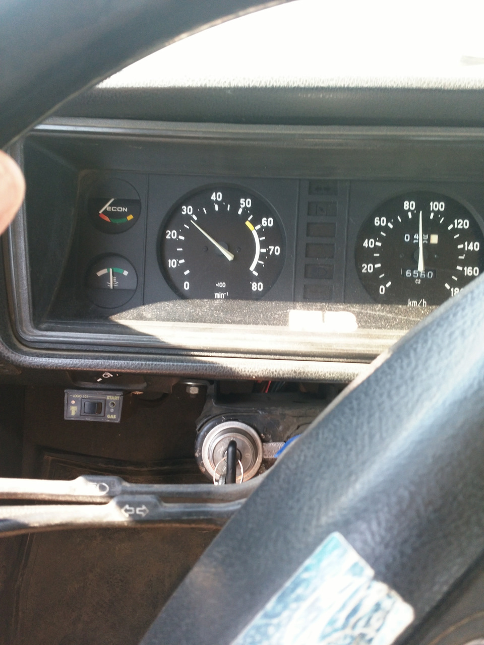 Замена госномеров на 004. — Toyota Estima (I), 2,4 л, 1997 года ...