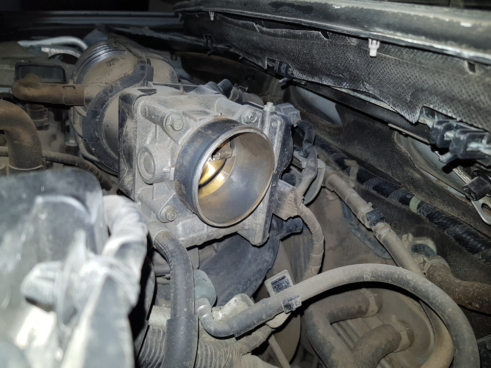 Дроссельная заслонка — Nissan Teana (J32)