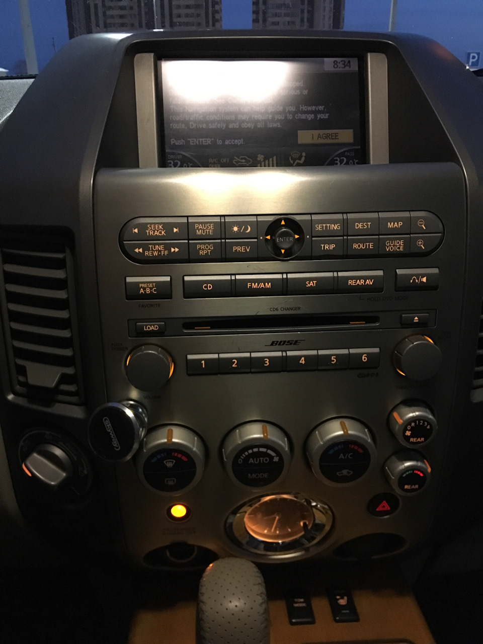 Временная схема AUX — Infiniti QX56 (1G), 5,6 л, 2005 года | автозвук ...