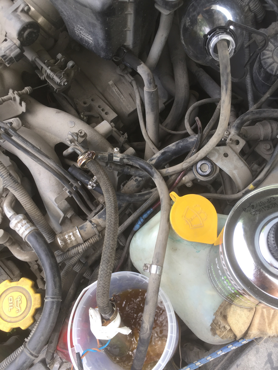 Промывка форсунок винсом — Subaru Legacy (BE/BH/BT), 2 л, 1999 года ...