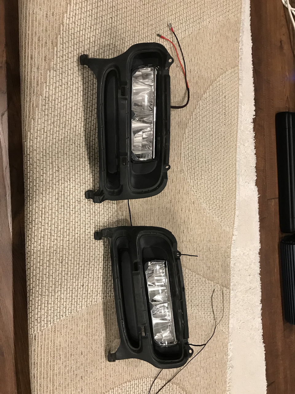 LED противотуманки — Toyota Avensis II, 2 л, 2004 года | тюнинг | DRIVE2