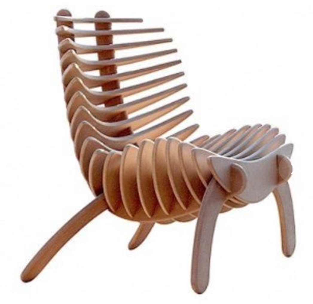 Кресло Параметрика из фанеры