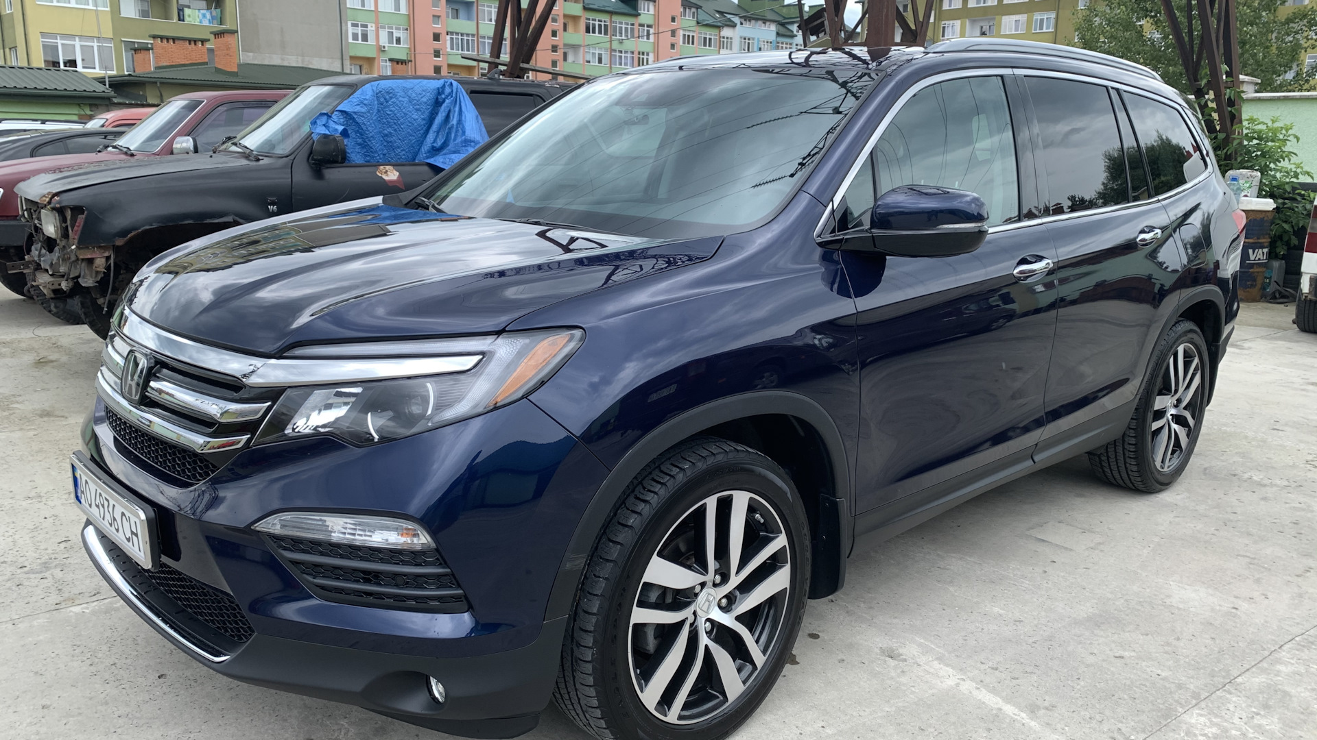 Honda Pilot (3G) 3.5 бензиновый 2017 | Touring AWD 3.5 USA на DRIVE2