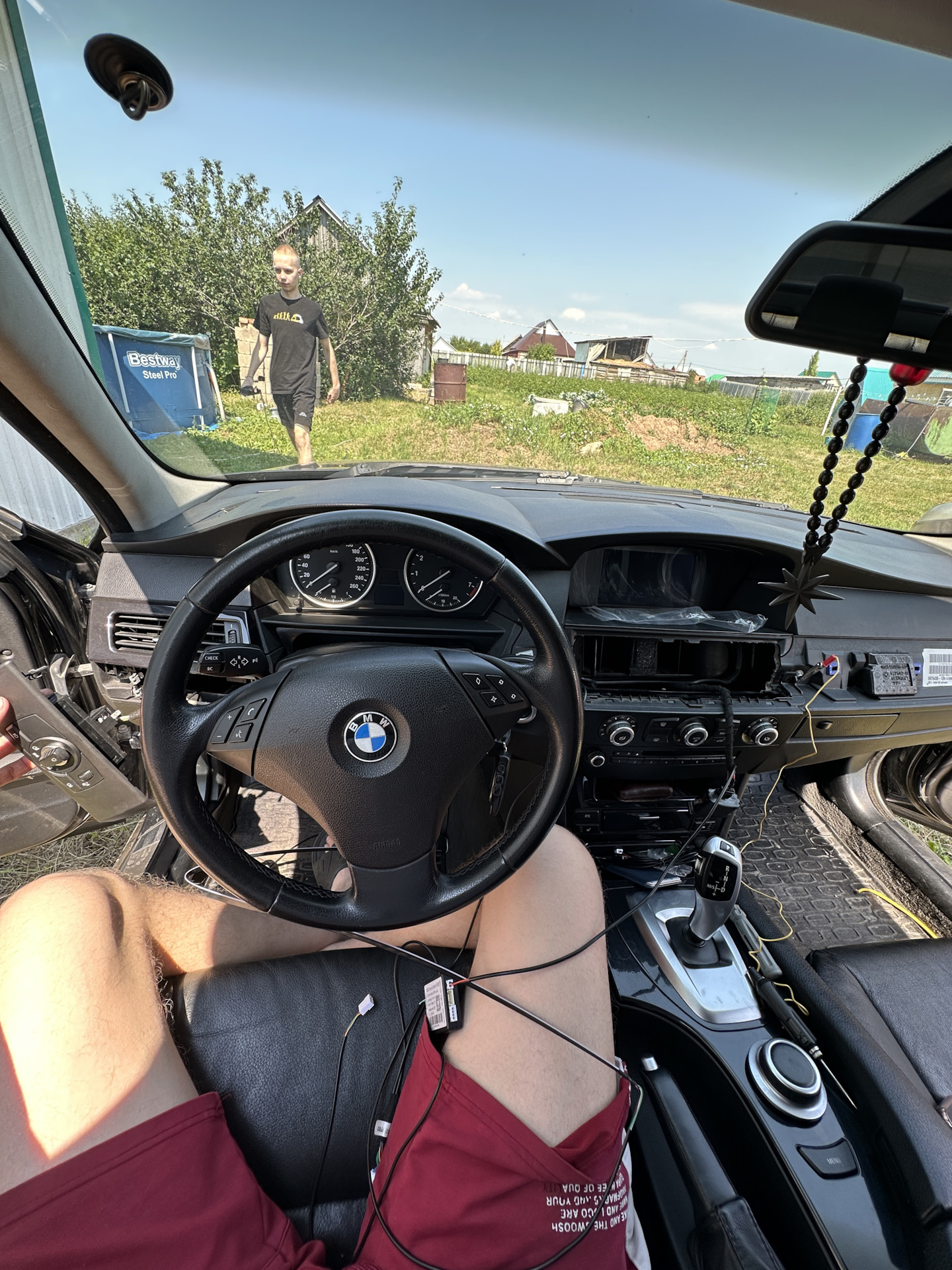 Ambient light (эмбиент подсветка) bmw e60 — BMW 5 series (E60), 2,5 л ...