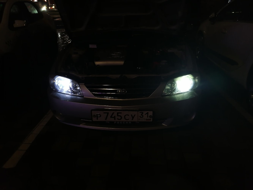 Габаритные огни — KIA Spectra, 1,6 л, 2006 года стайлинг DRIVE2