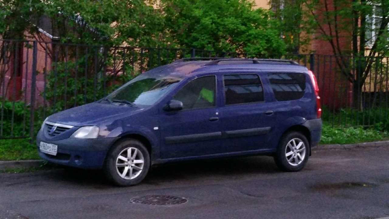 Dacia Logan MCV (1G) 1.5 дизельный 2009 | Синяя Даша на DRIVE2