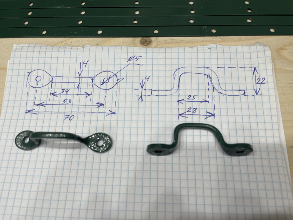 Эскиз по новодельному образцу — ГАЗ 67
