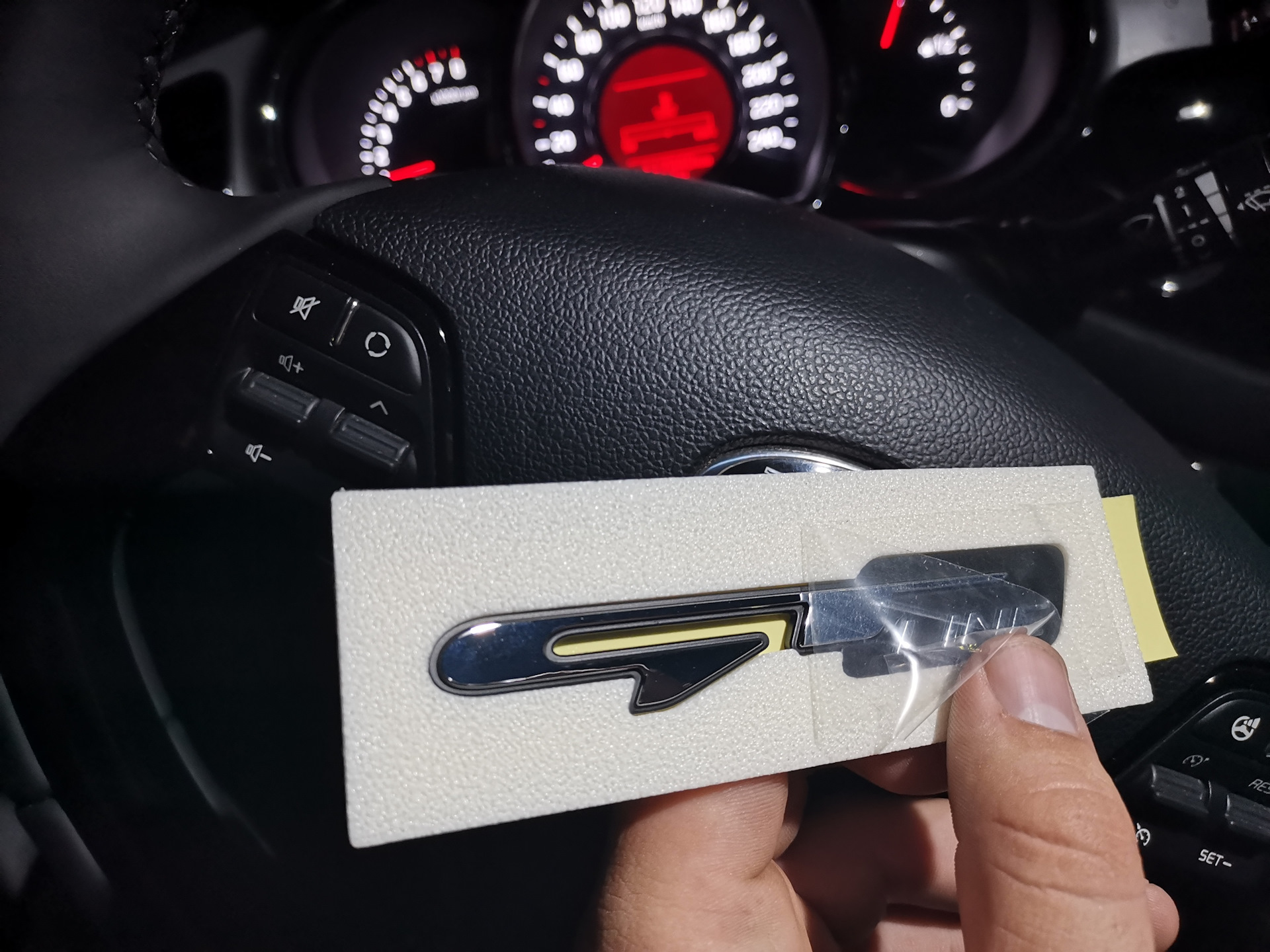 #39. Перешив руля+шильдик GTline — KIA Ceed SW (2G), 1,6 л., 2014 года ...