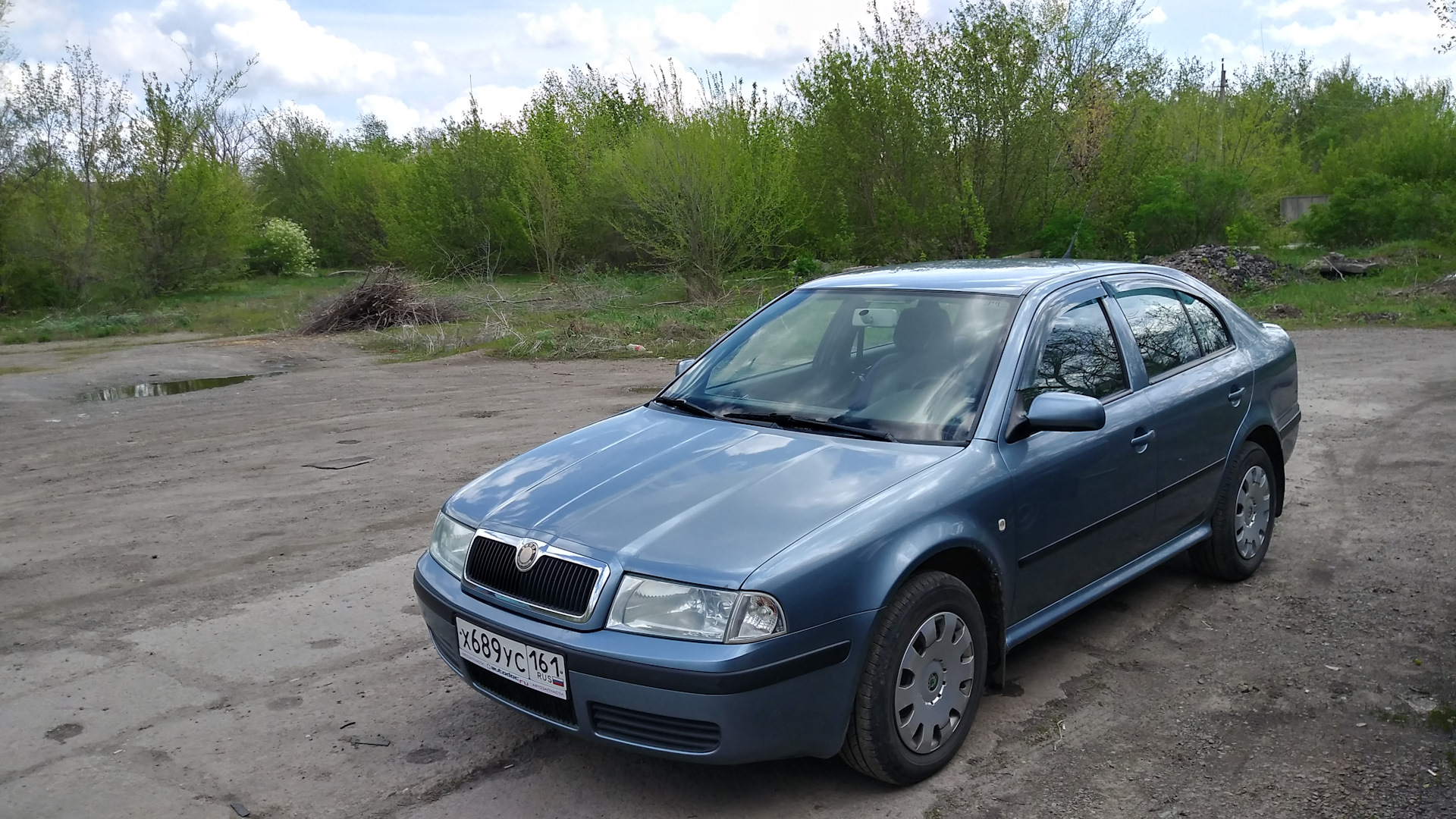 Skoda Octavia A4 Mk1 1.4 бензиновый 2007 | Tour Серо-голубая на DRIVE2