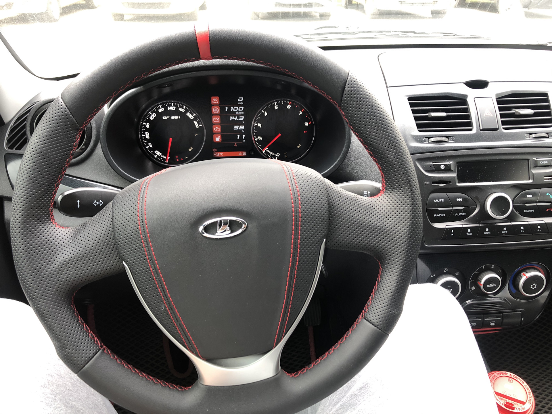 Приборка НФР — Lada Калина 2 Спорт, 1,6 л, 2018 года | просто так | DRIVE2