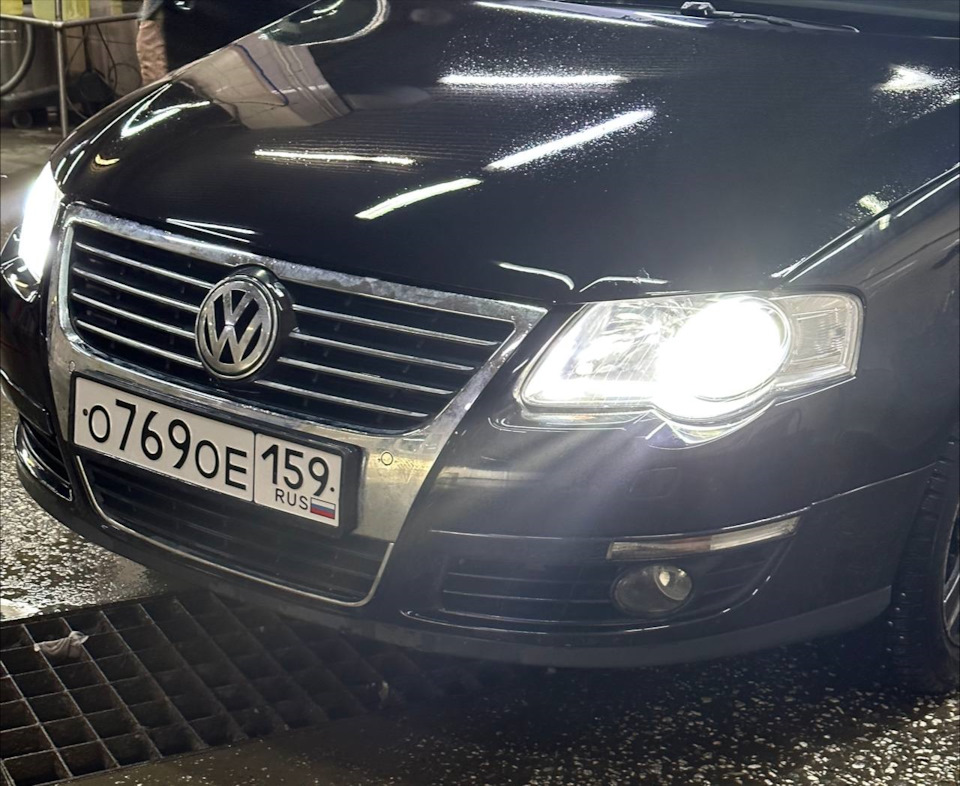 #1. Автосвет — Volkswagen Passat B6, 2 л, 2008 года | стайлинг | DRIVE2