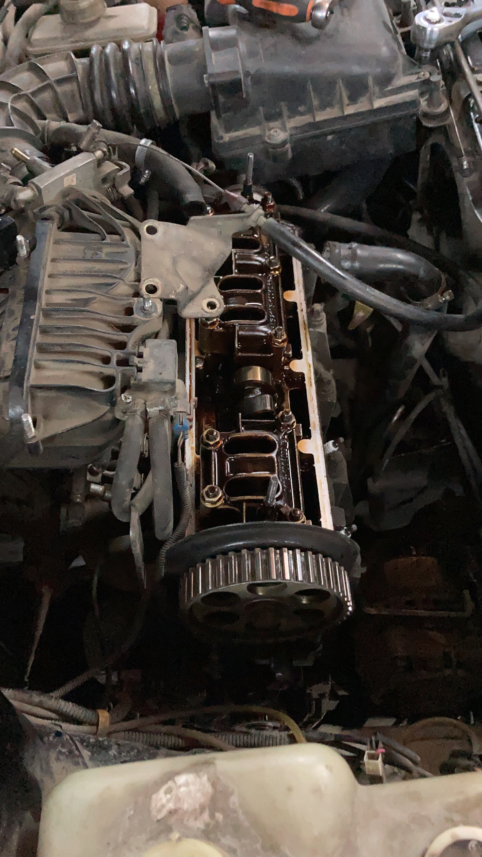 Почему порвался ремень ГРМ — Lada 2114, 1,6 л, 2010 года | поломка | DRIVE2