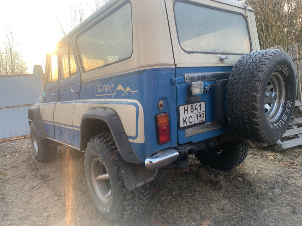 Photo from the logbook UAZ 3153. Found on photo: KC190