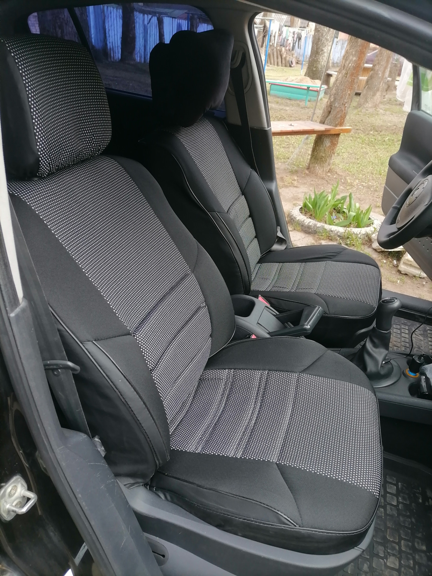 Чехлы рено Меган 2 от компании Петров — Renault Megane II, 1,6 л, 2004 ...