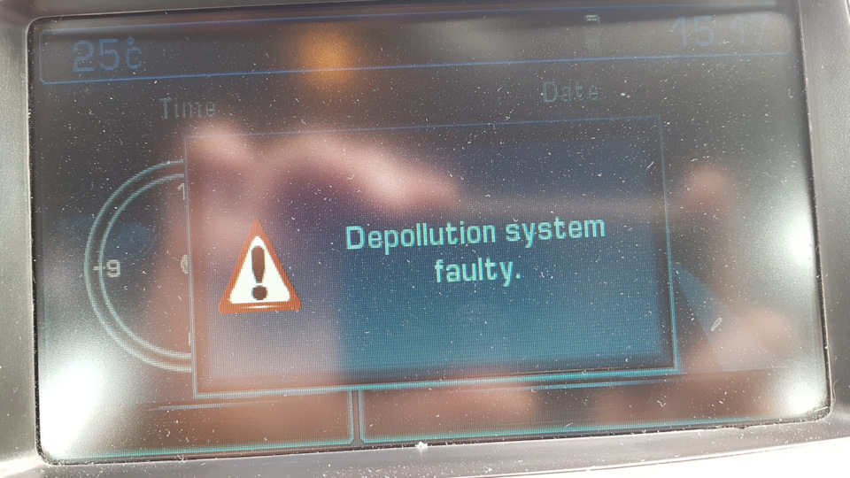 Depollution system faulty — Peugeot 607, 2,2 л, 2005 года поломка DRIVE2