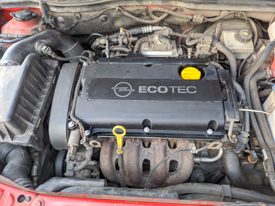 Замена клапанной крышки — Opel Astra H GTC, 1,8 л, 2008 года | поломка ...