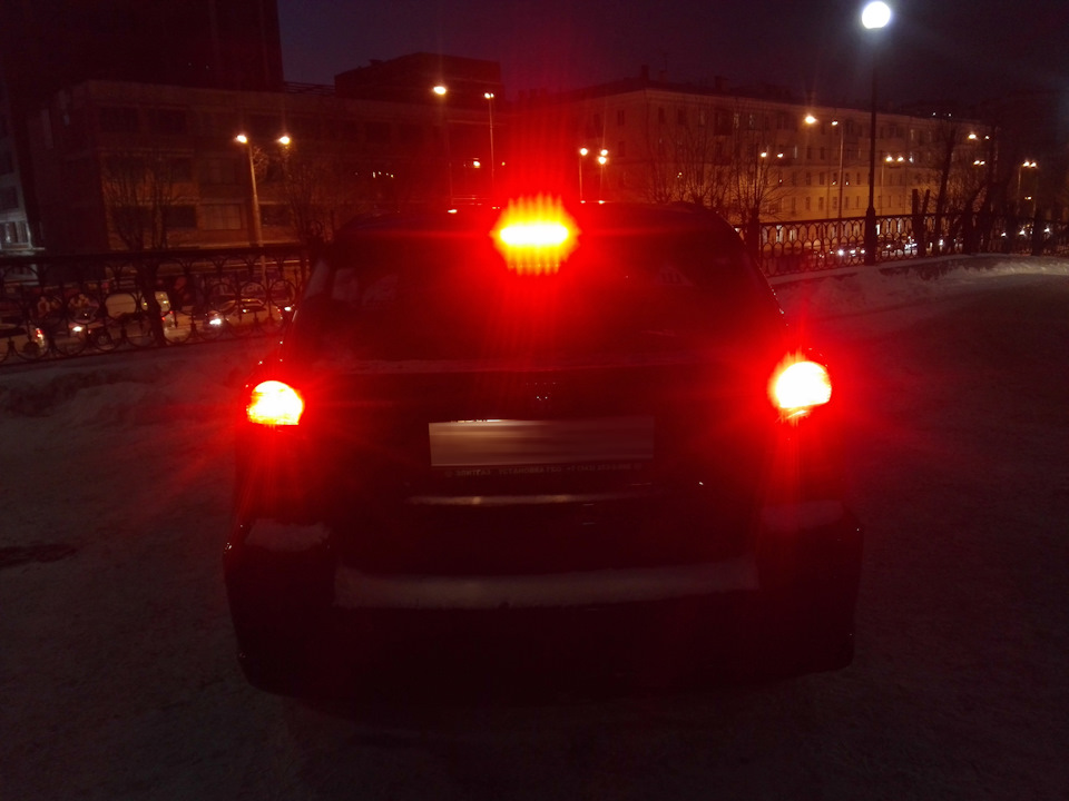 Светодиоды в стоп-сигналы/габариты — Dodge Caliber, 1,8 л, 2008 года ...