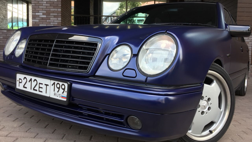 W210 Mercedes С„РёРѕР»РµС‚РѕРІС‹Р№