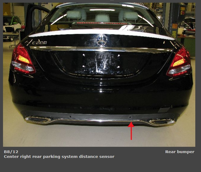 Глючит парктроник — Mercedes-Benz C-class (W205), 2 л, 2014 года ...