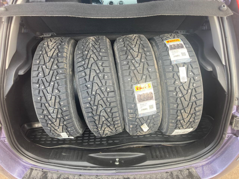 Зимняя резина. Готовь сани летом) — Ford Fusion, 1,4 л, 2008 года ...