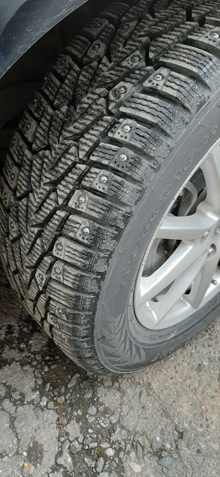 Отзыв о резине Нокиан Нордман 7 — Toyota Camry (XV50), 2,5 л, 2014 года ...
