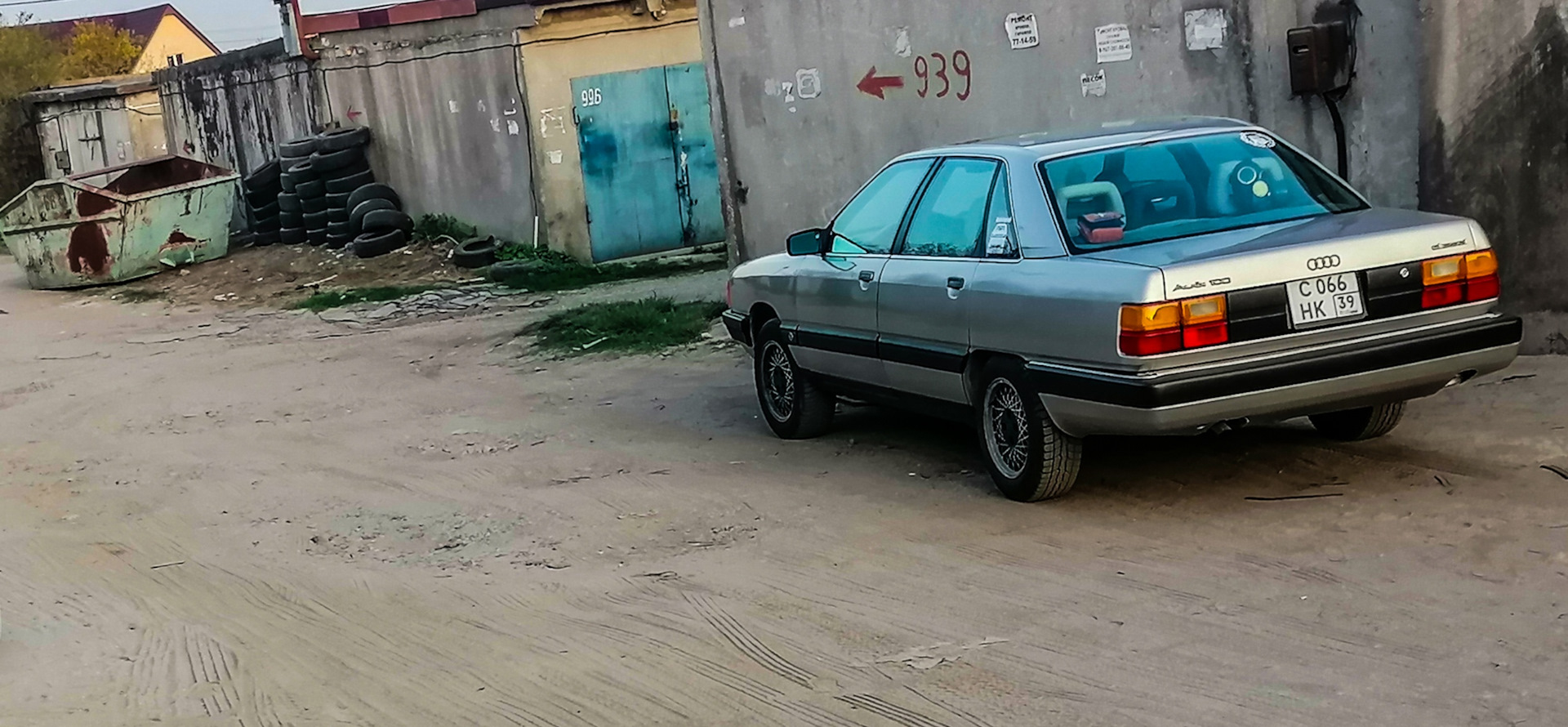 Ещё одна покупочка — Audi 100 (C3), 2 л, 1989 года | колёсные диски | DRIVE2