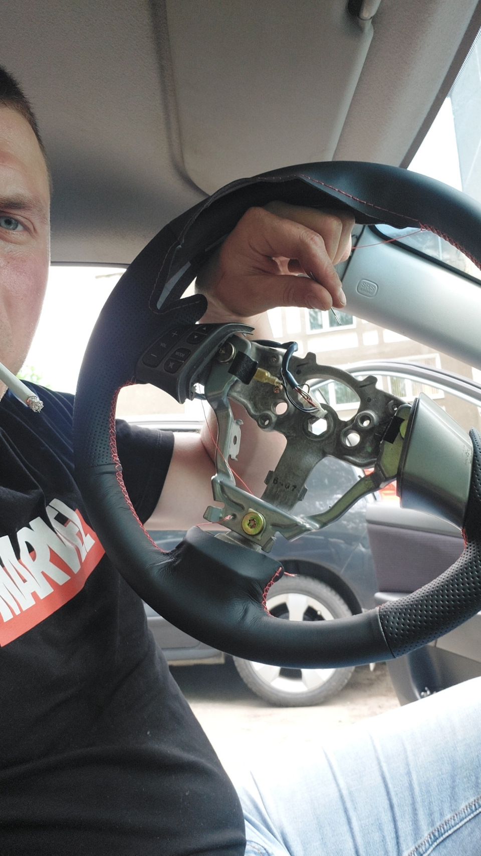 Топливный фильтр. И оплетка руля — Mazda 3 (1G) BK, 1,6 л, 2007 года ...