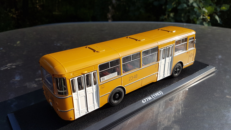 Давно хотел к своему бамперному 677м добавить модель от classicbus(масштаб ...