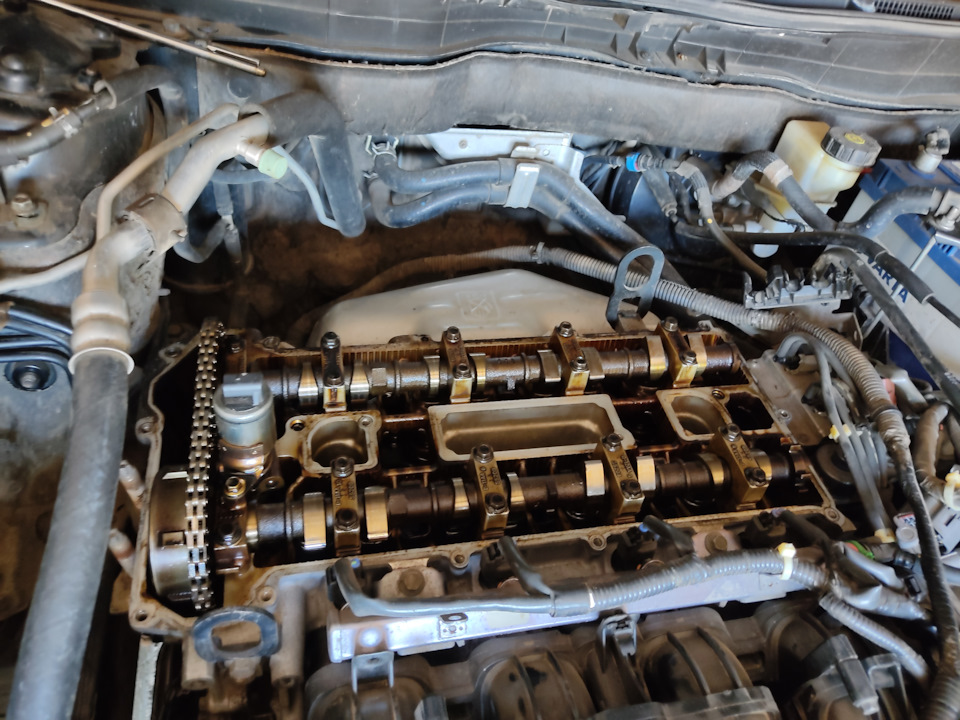 Замена цепи ГРМ мазда 6 GH — Mazda 6 (2G) GH, 2 л, 2008 года | плановое ...