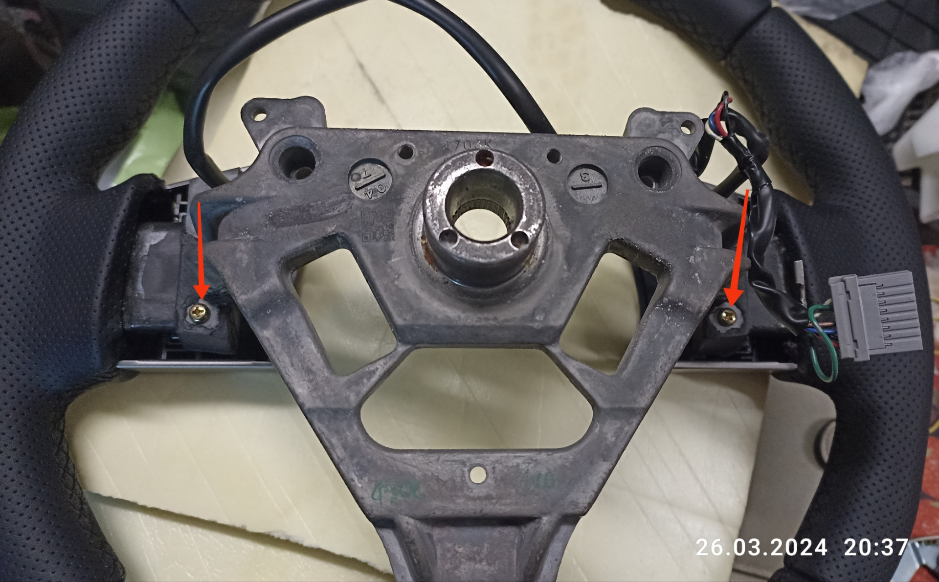 Разборка руля — Infiniti FX (1G), 3,5 л, 2004 года | своими руками | DRIVE2