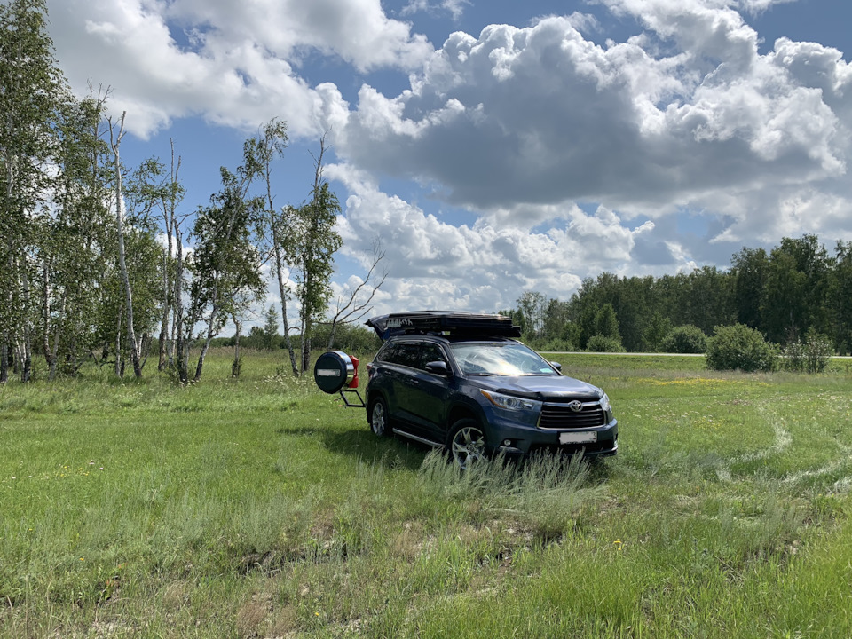 Photo from the logbook Toyota Highlander (XU50)