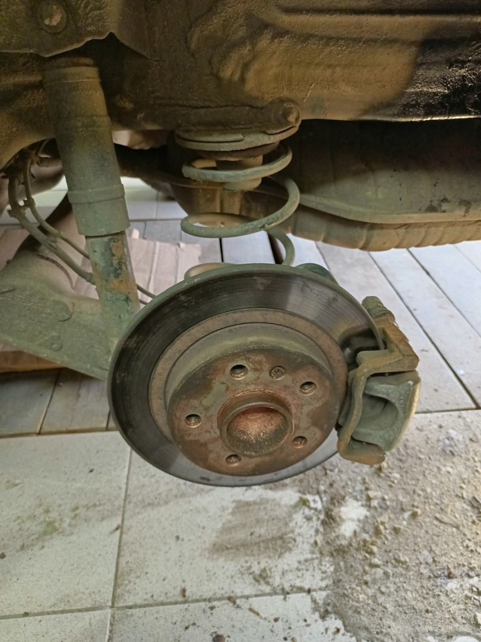 Ревизия задних тормозов. — Opel Astra H, 1,8 л, 2009 года | запчасти ...