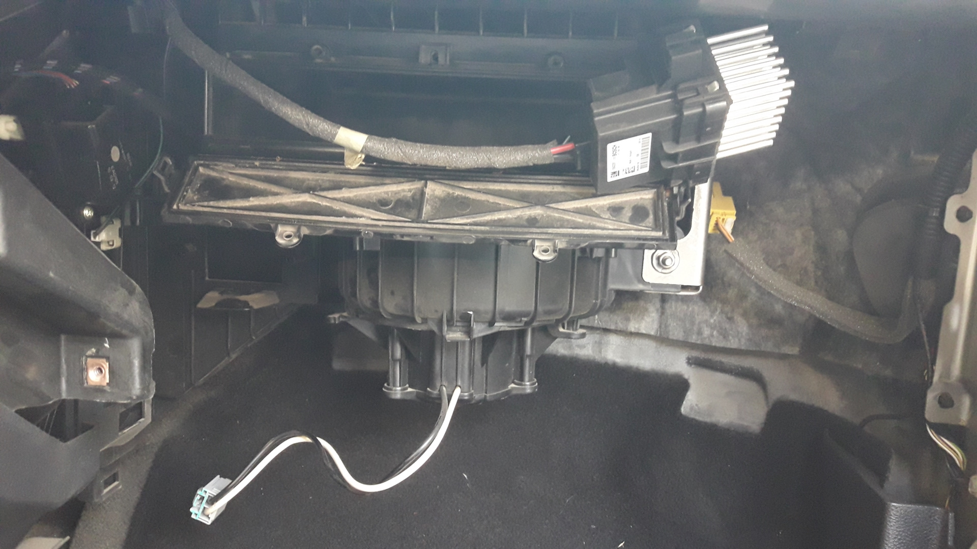 после смены испарителя