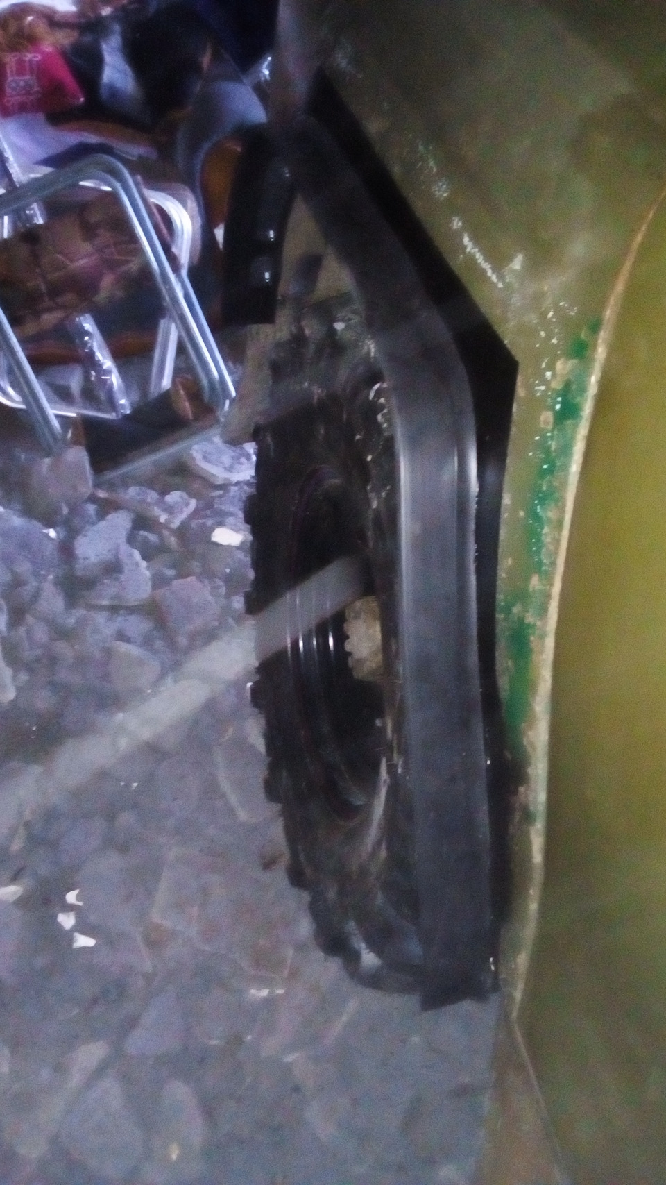 Установка универсальных расширителей арки Риф 5см — УАЗ 469, 2,7 л ...