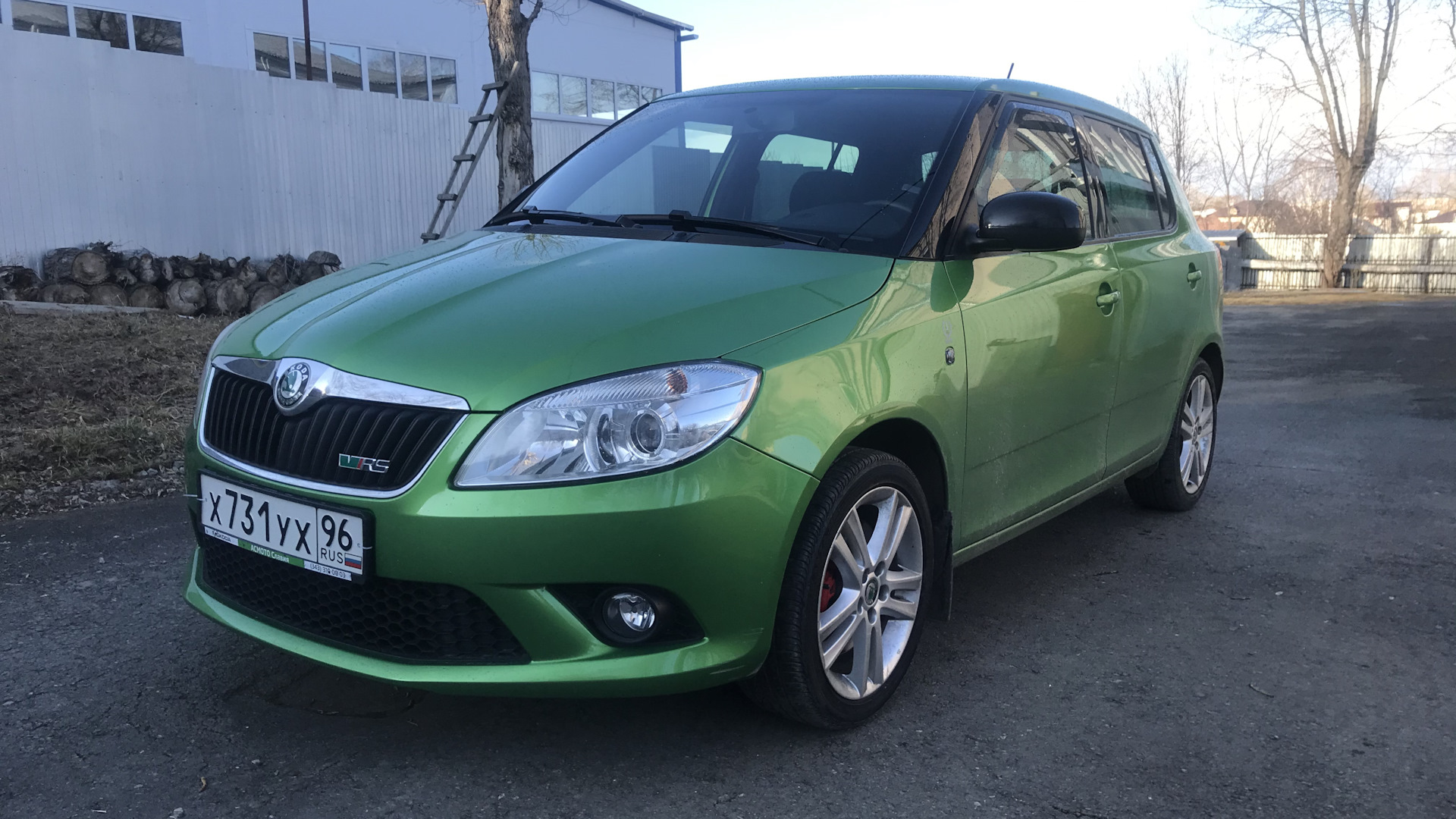 Skoda Fabia RS 2012