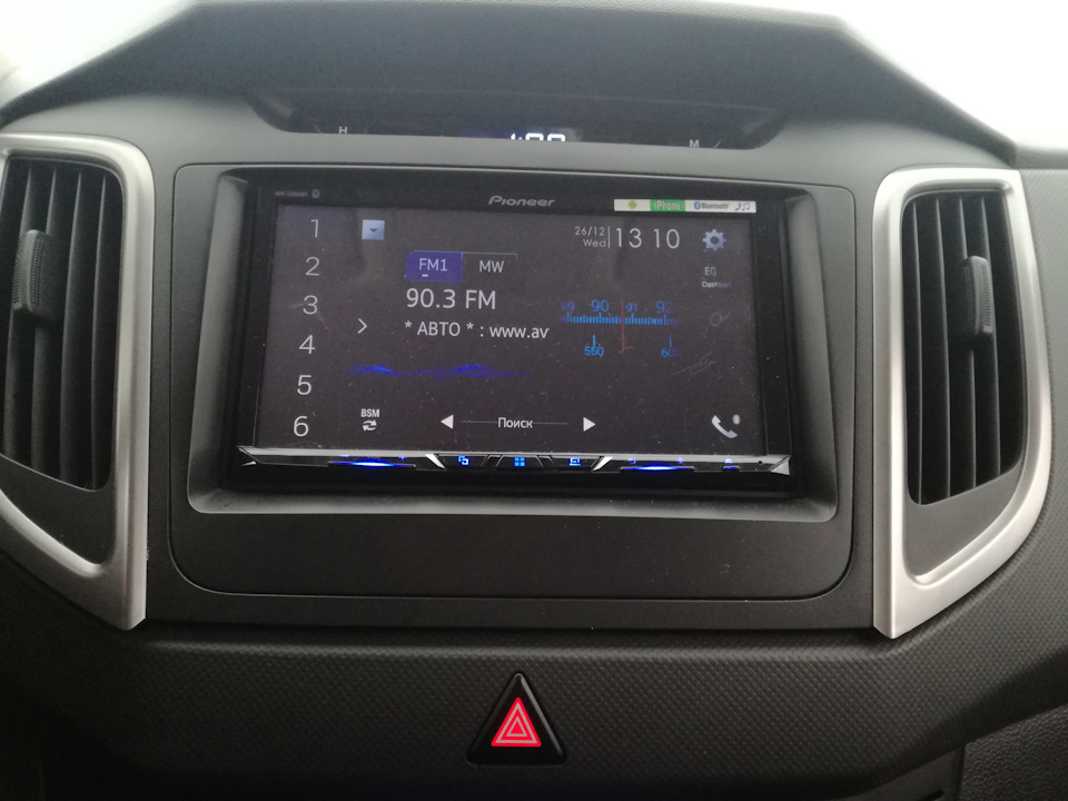 pioneer music system for creta