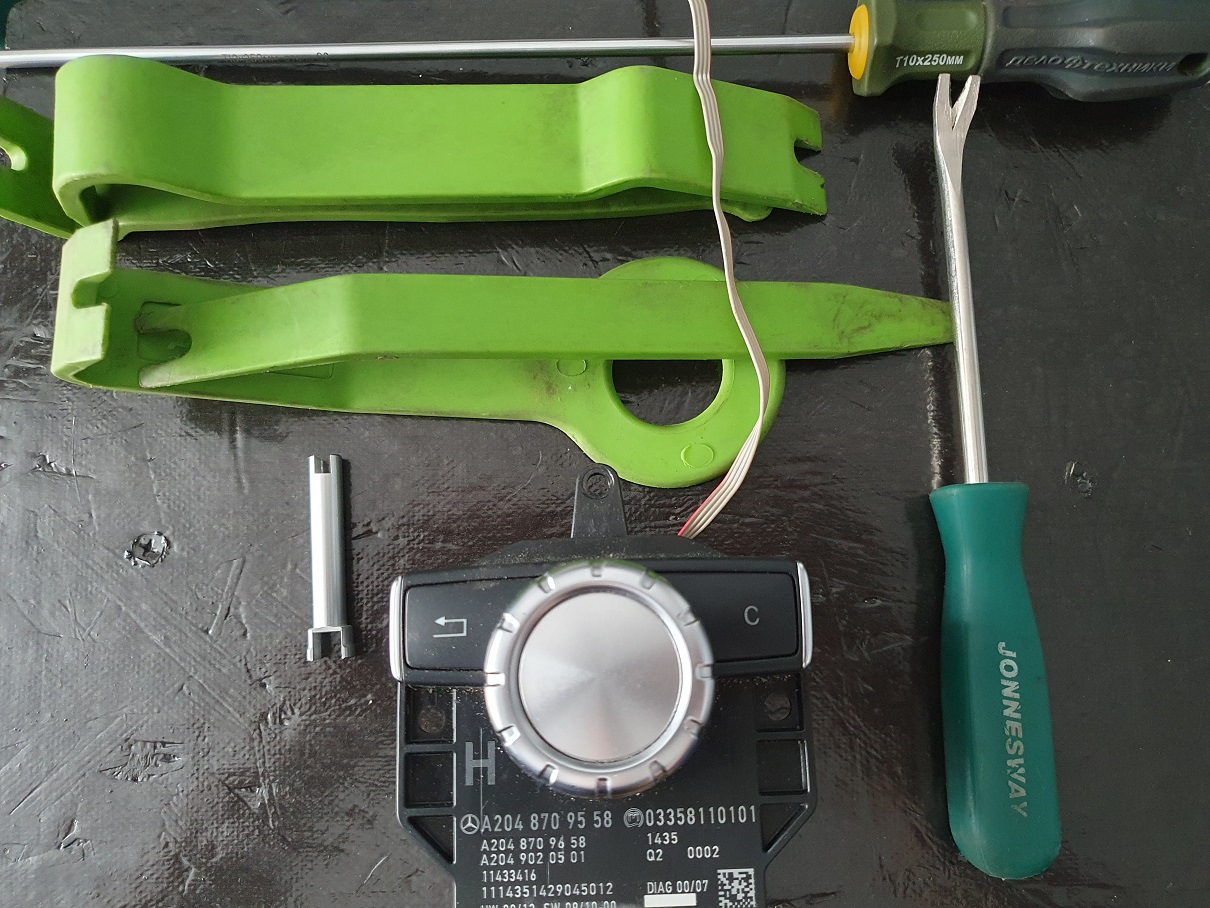 Ремонт джойстика — Mercedes-Benz C-Class Coupe (C204), 1,8 л, 2011 года ...