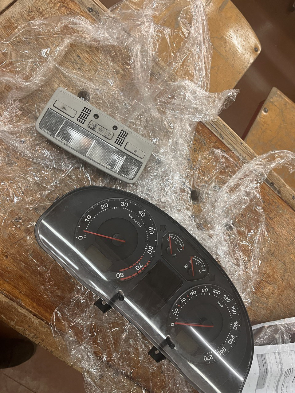 Приборка от СуперБ в Октавия тур. — Skoda Octavia A4 Mk1, 1,8 л, 2001 ...