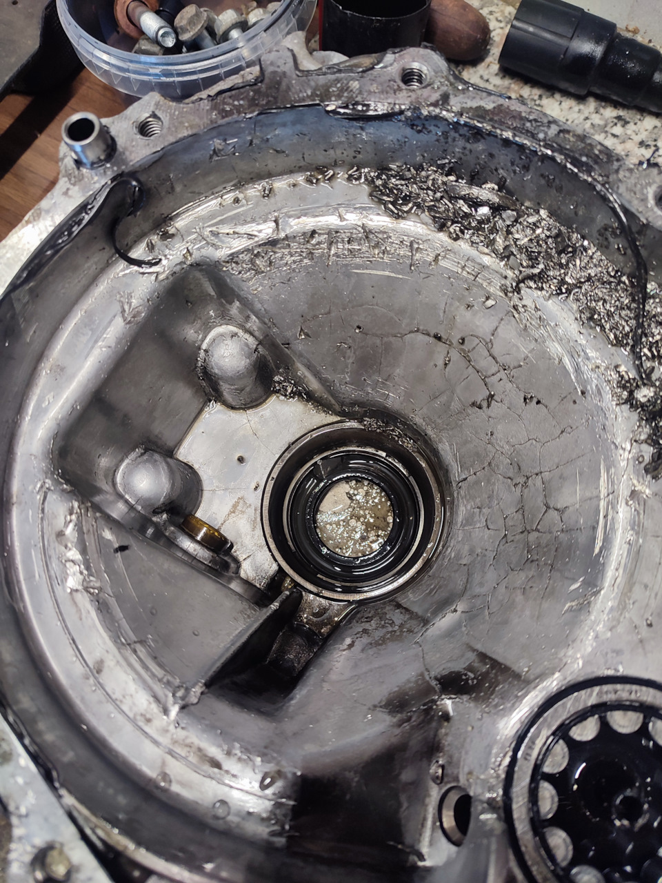 Немного подрало картер — Lada Vesta (1G)