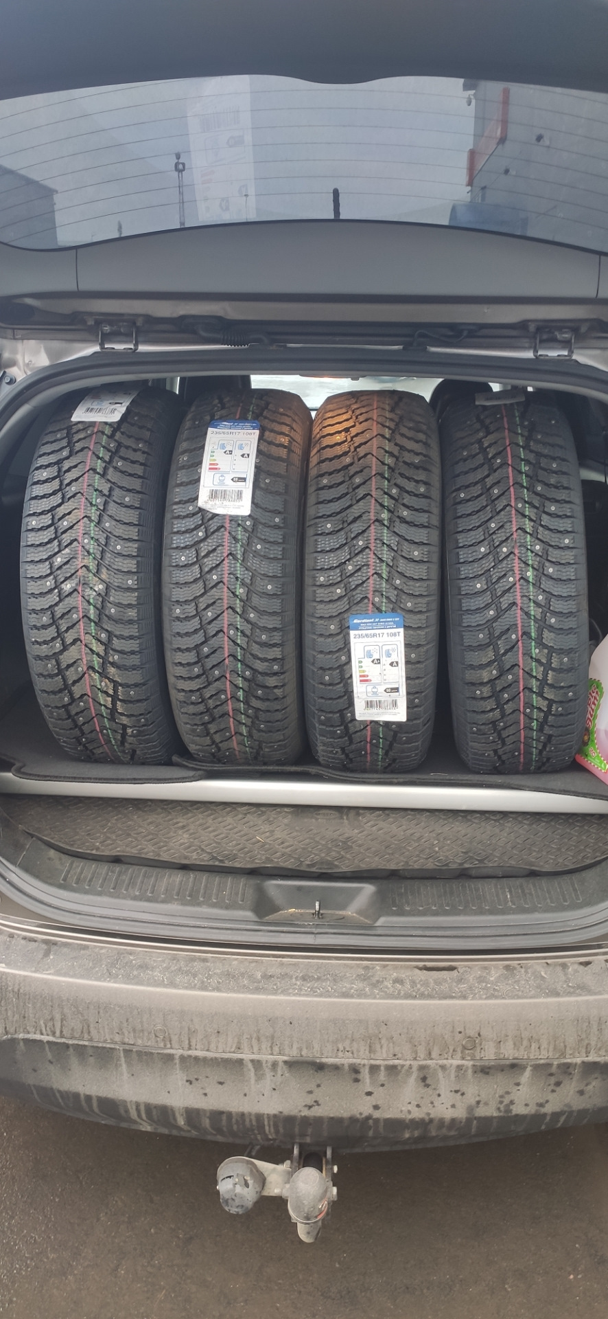 Зимняя резина Cordiant snow cross 2 — KIA Sorento (2G), 2,2 л, 2014 ...