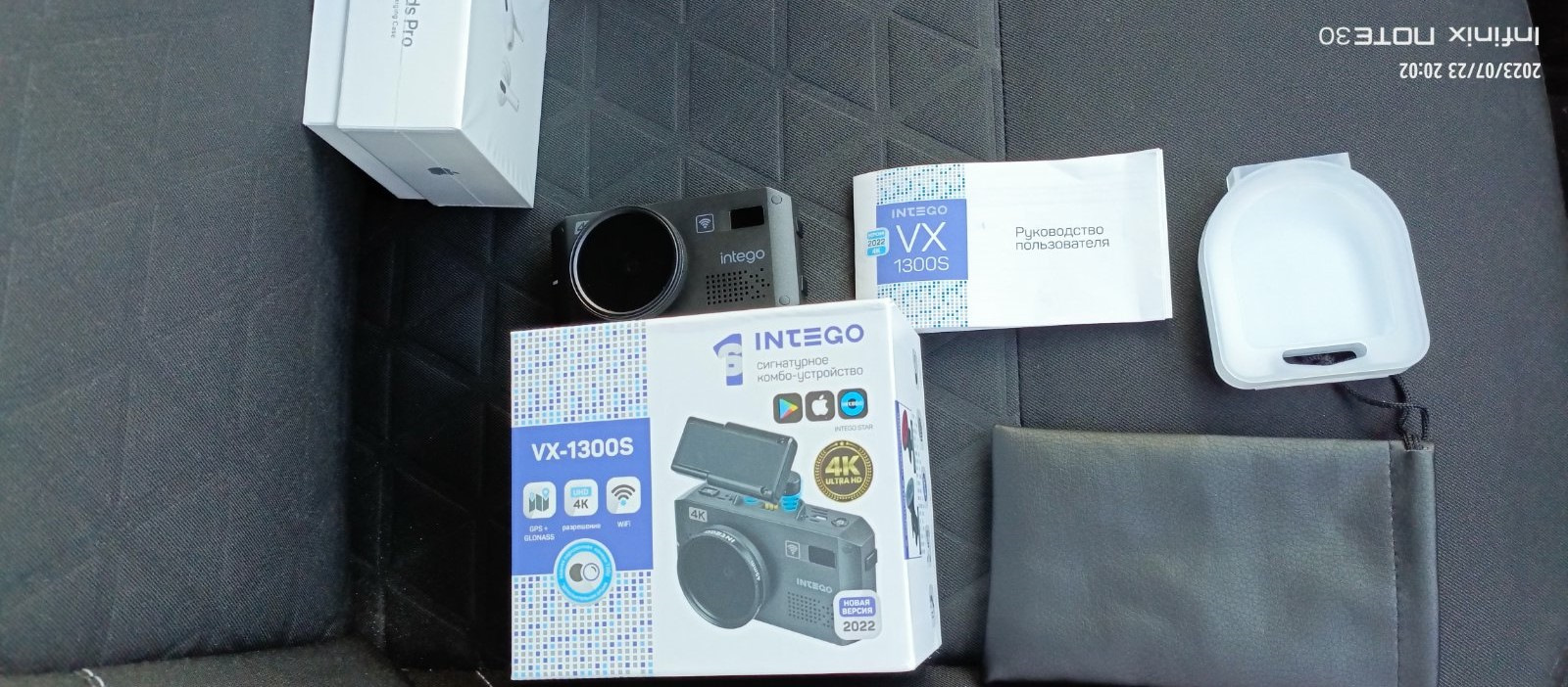 Видеорегистратор-радар детектор с GPS Intego VX-1300S 4K в Рено. — Renault  Sandero Stepway (2G), 1,6 л, 2015 года | аксессуары | DRIVE2