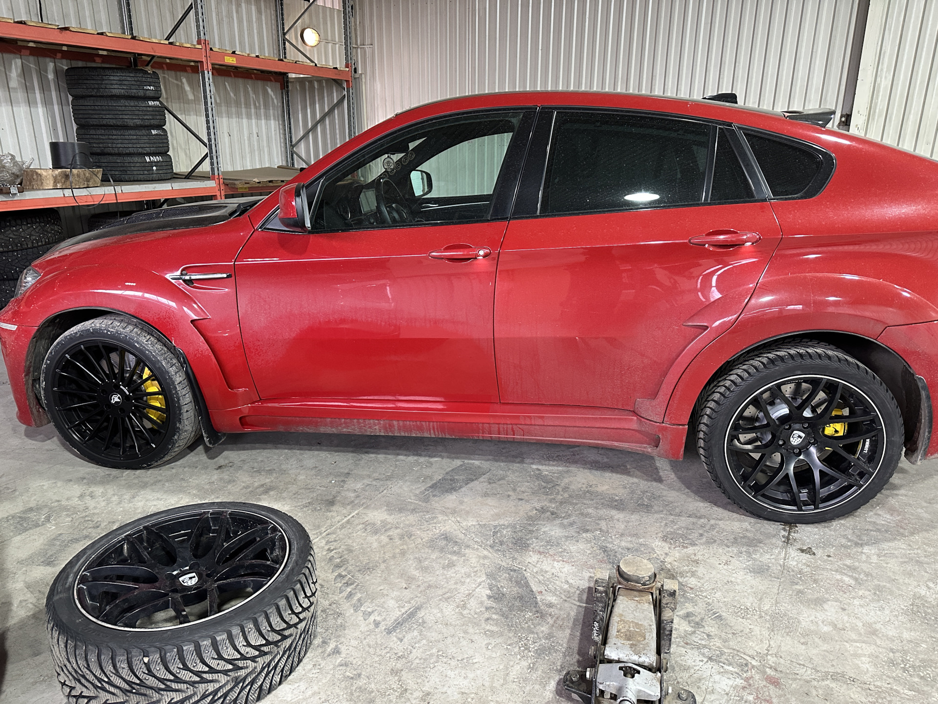 Валенки — BMW X6 M (E71), 4,4 л, 2009 года | визит на сервис | DRIVE2