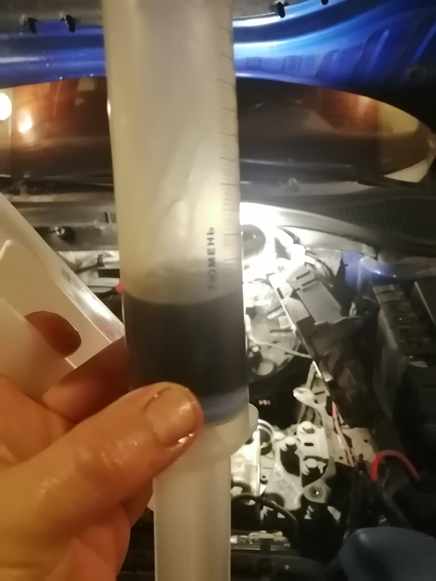 Частичная замена масла Дсг-6 — Skoda Octavia Scout A7 Mk3, 1,8 л, 2016 ...
