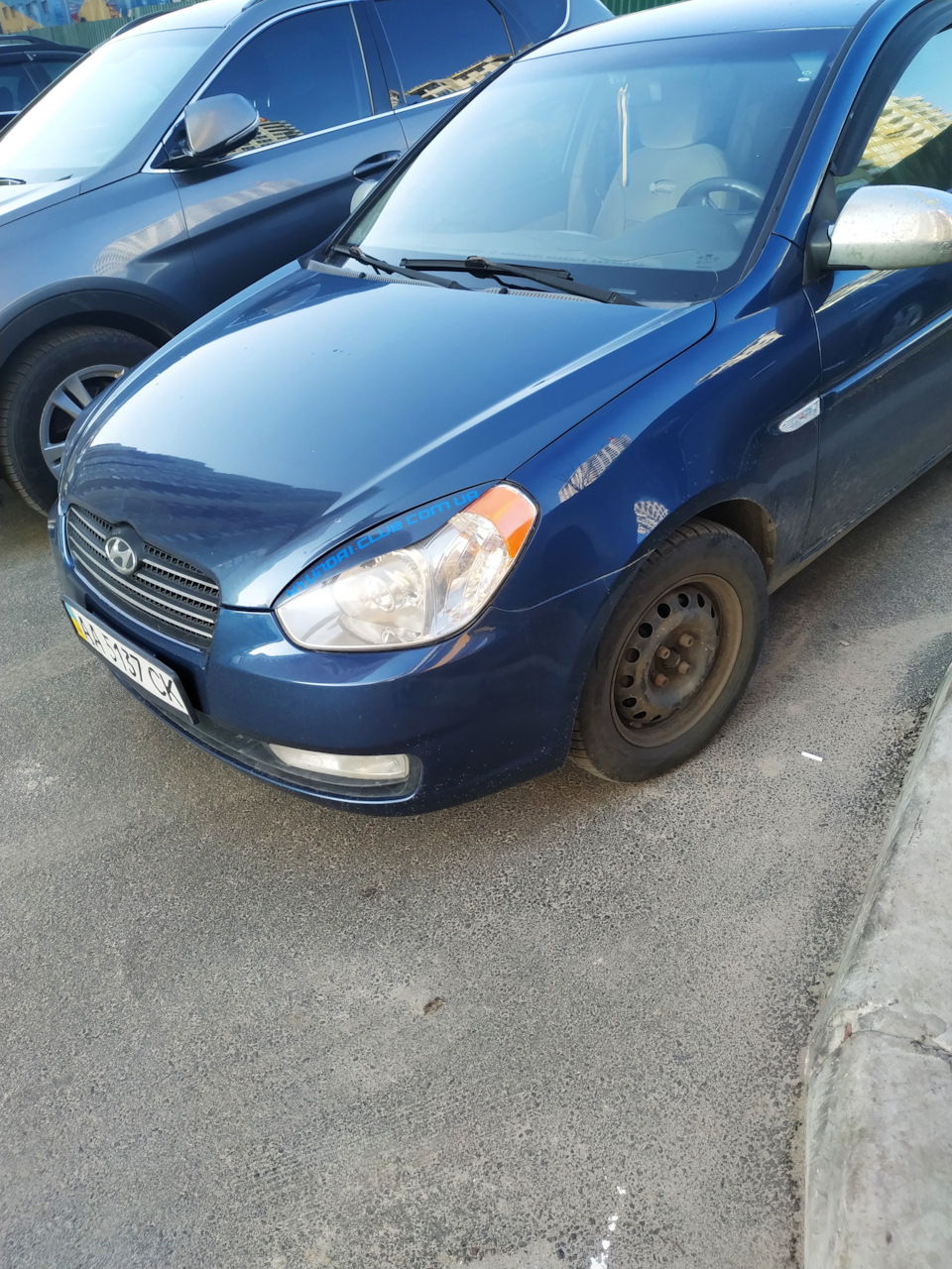 Встретил бывшую )) — Hyundai Veracruz, 3 л, 2008 года прикол DRIVE2