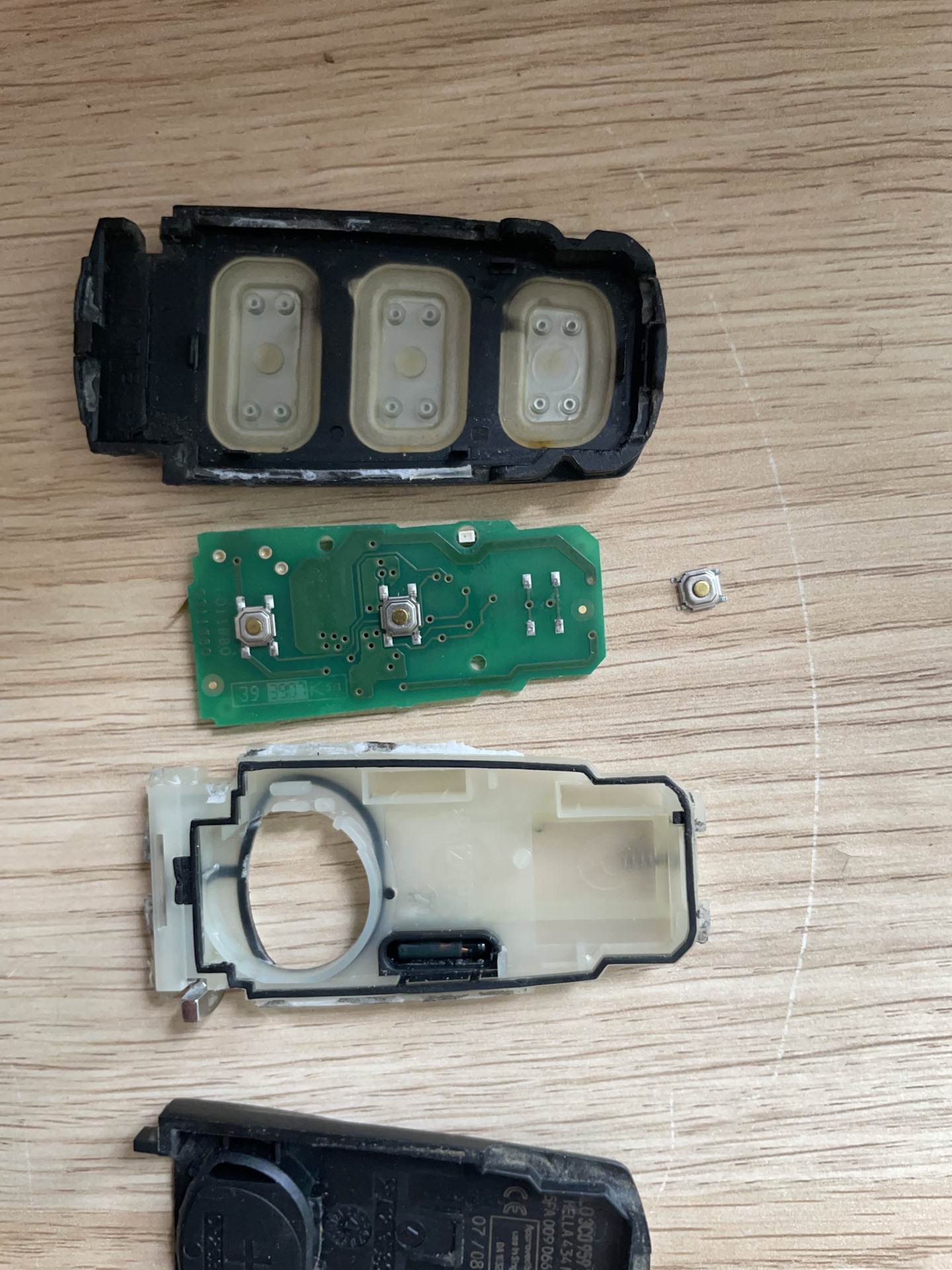 Ремонт ключа зажигания — Volkswagen Passat B6, 1,8 л, 2008 года ...