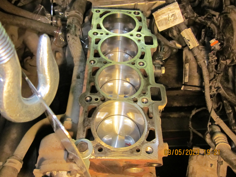 Вид со стороны ГРМ — Lada Vesta SW (1G)