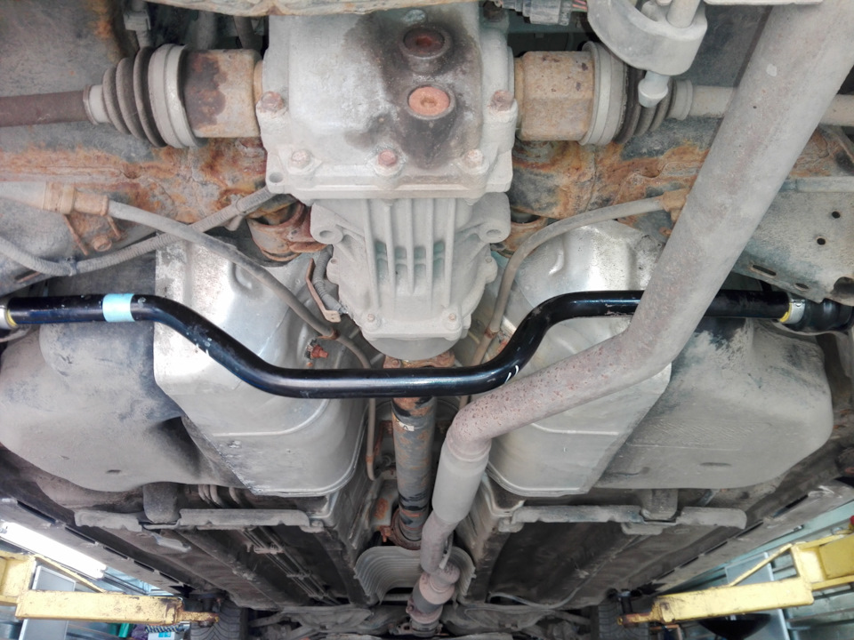 Задний стабилизатор на 4 WD — Nissan Teana (J32), 2,5 л, 2012 года ...