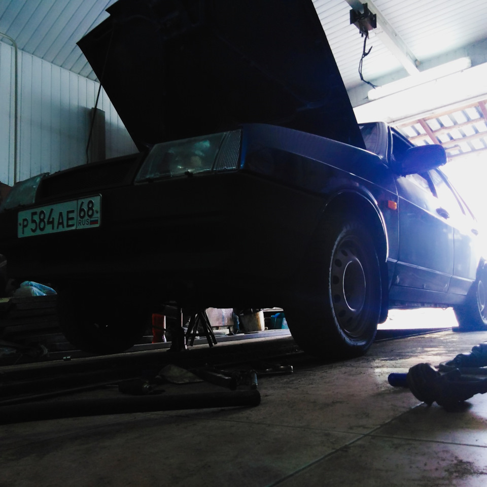 Замена крабов, сайлентблоков, ромашек и яиц. — Lada 21099, 1,5 л, 1997 ...