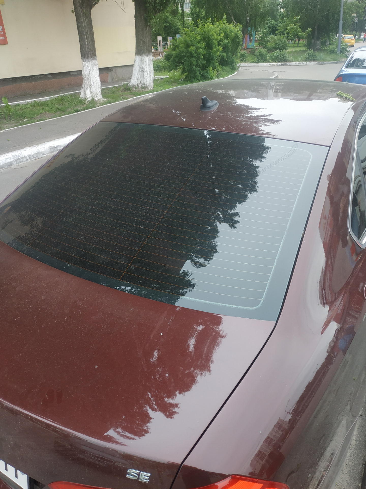 Тонировка Люмар — Volkswagen Passat (US) (1G), 2,5 л, 2013 года ...
